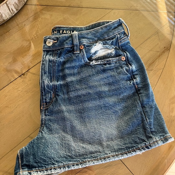 American Eagle Dark Blue Denim Jeans - Picture 4 of 5